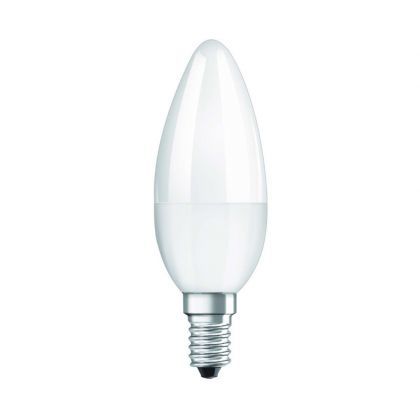 OSRAM Žvakės formos dimeriuojama LED lemputė B40, 5W, 2700K, E14, plastikinė, 470LM-0
