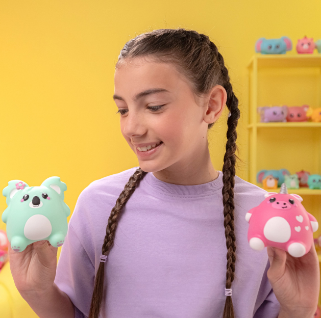 Minkštas žaislas SMOOSHZEES CUTEZEES, įvairių dizainų-1