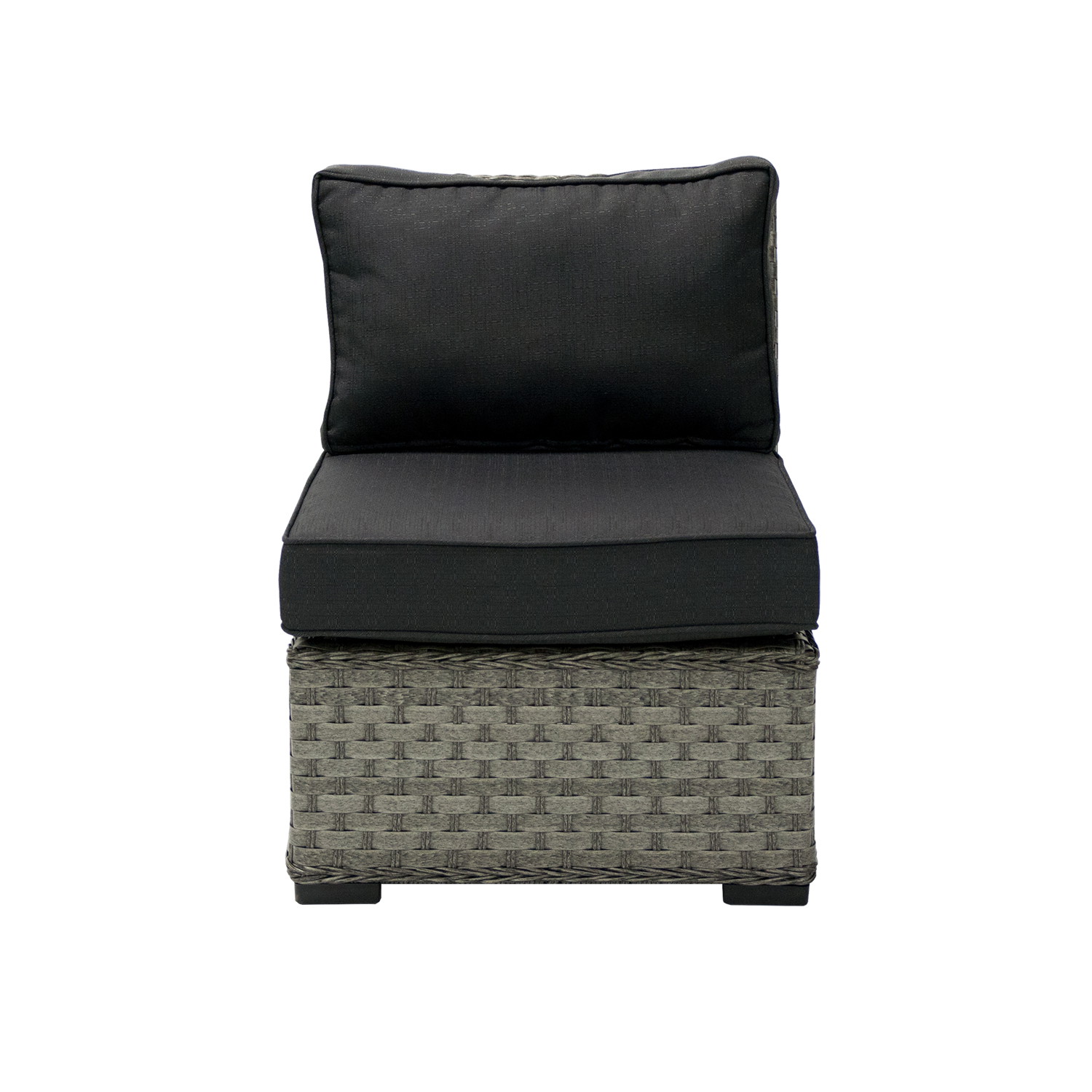 Modulinis fotelis Home4You GENEVA,  81x62xH78cm, pilka - 3