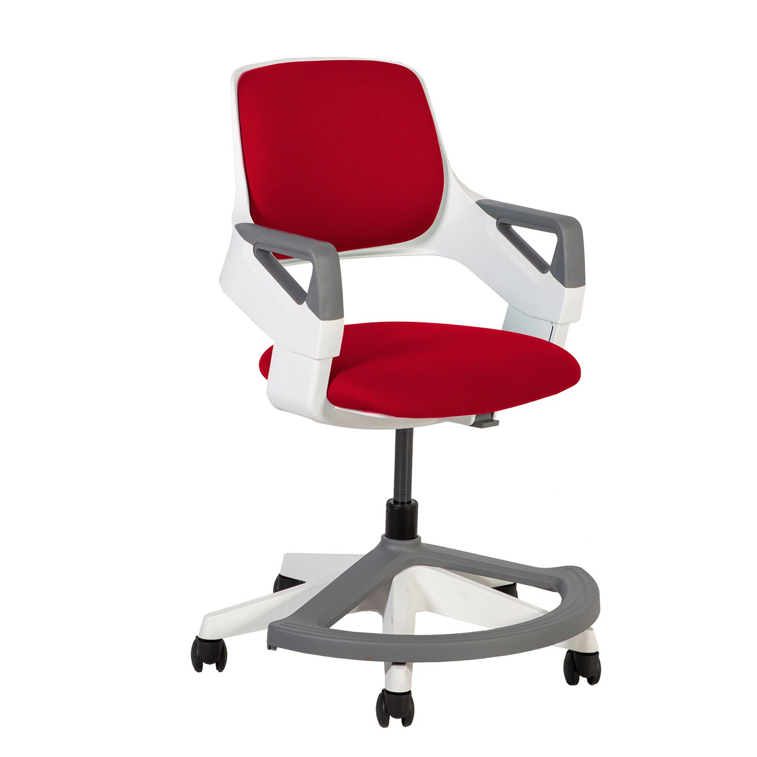 Vaikiška kėdė ROOKEE, 64x64xH76-93cm, raudona - 3