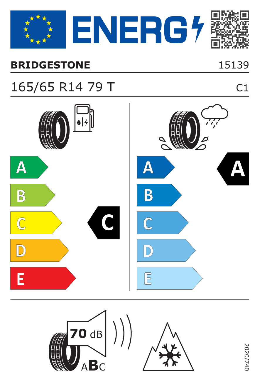 Bridgestone Blizzak LM005 165/65 R14 79 T - 2
