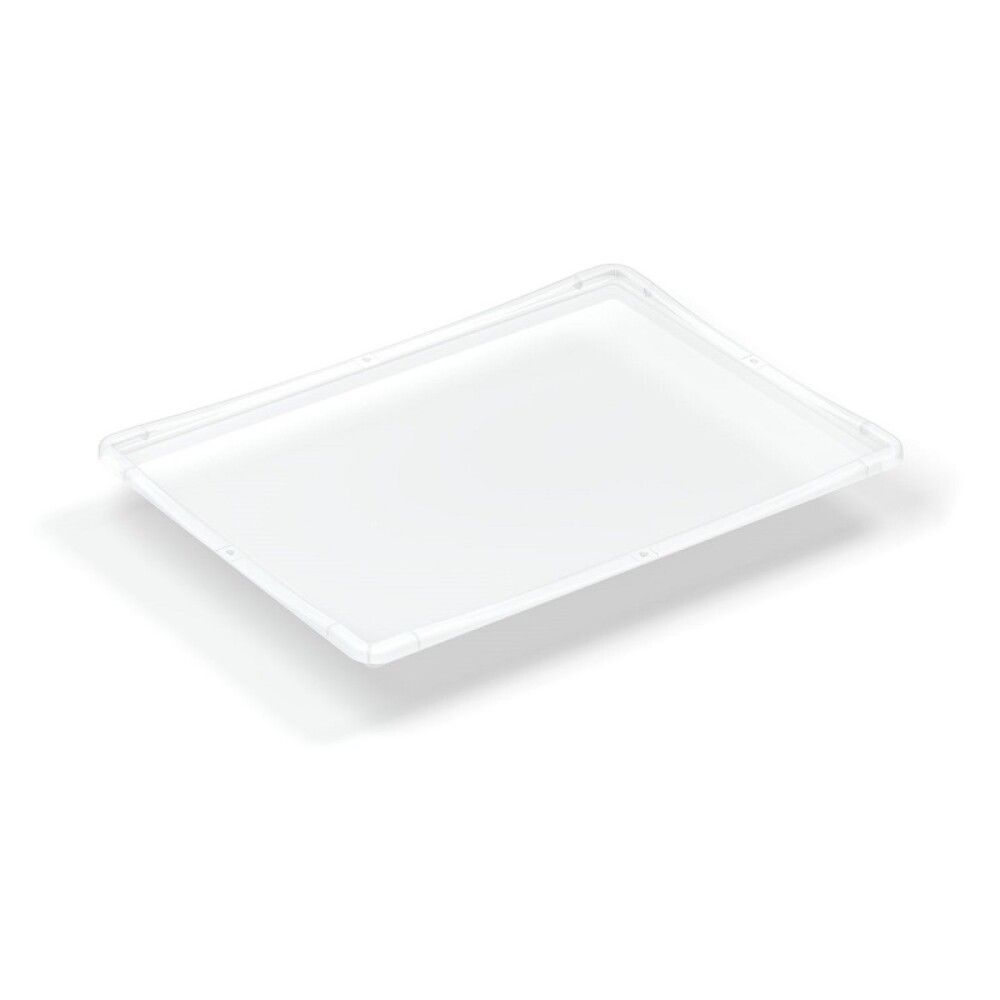 Dangtis daiktadėžei Eurobox system, plastikinis, skaidrios sp., 40 x 30 cm-0