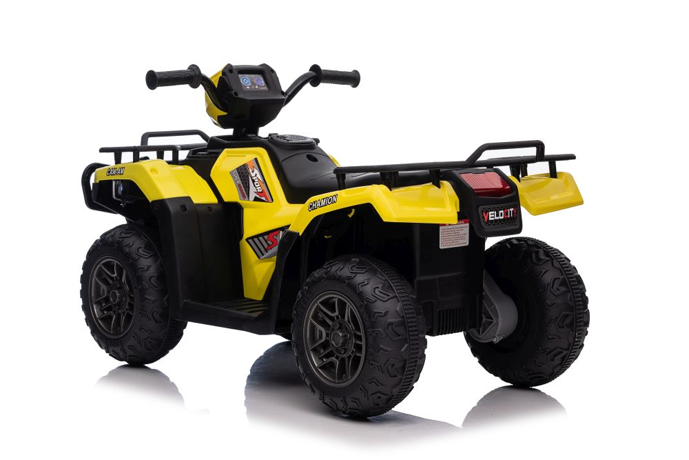Elektrinis keturratis vaikams Quad JC915, geltonas - 7