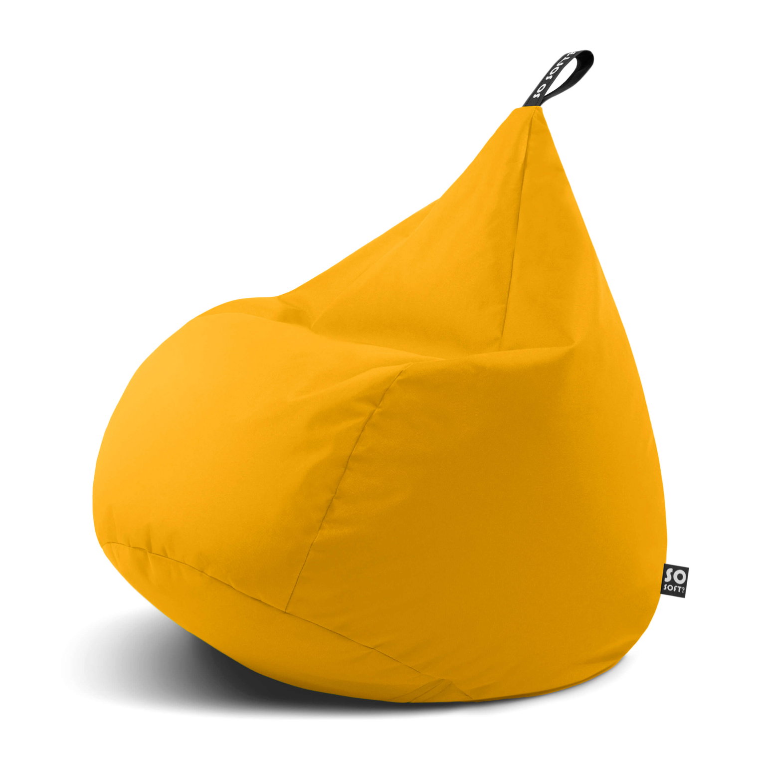 Sėdmaišis Drop XL Trend, 80x80x80 cm, geltona-0