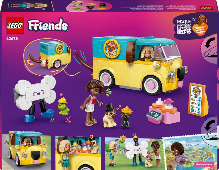 Konstruktorius LEGO Friends Pet Accessories Van - 2