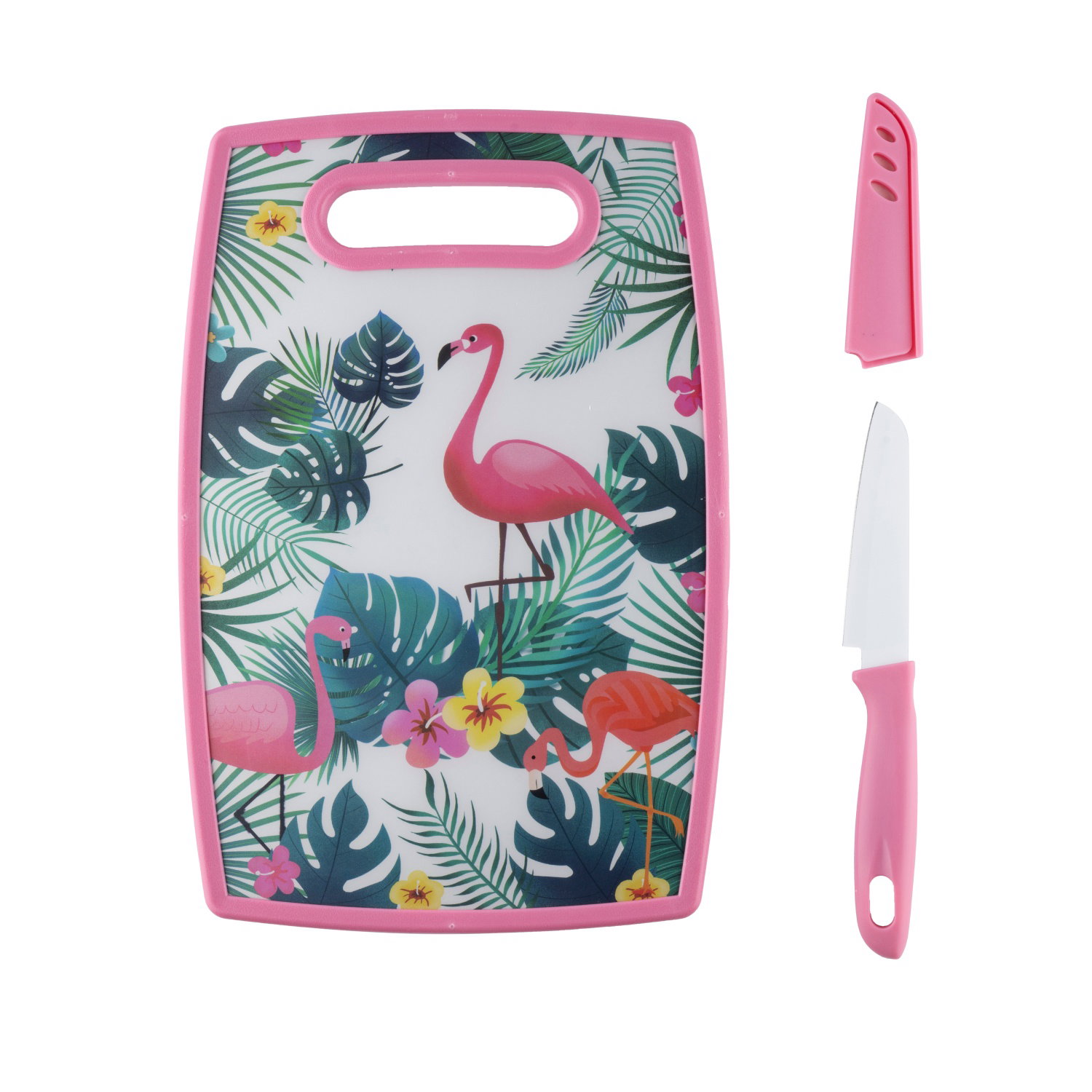 Peilio ir pjaustymo lentelės rinkinys ILAJA FLAMINGO-0