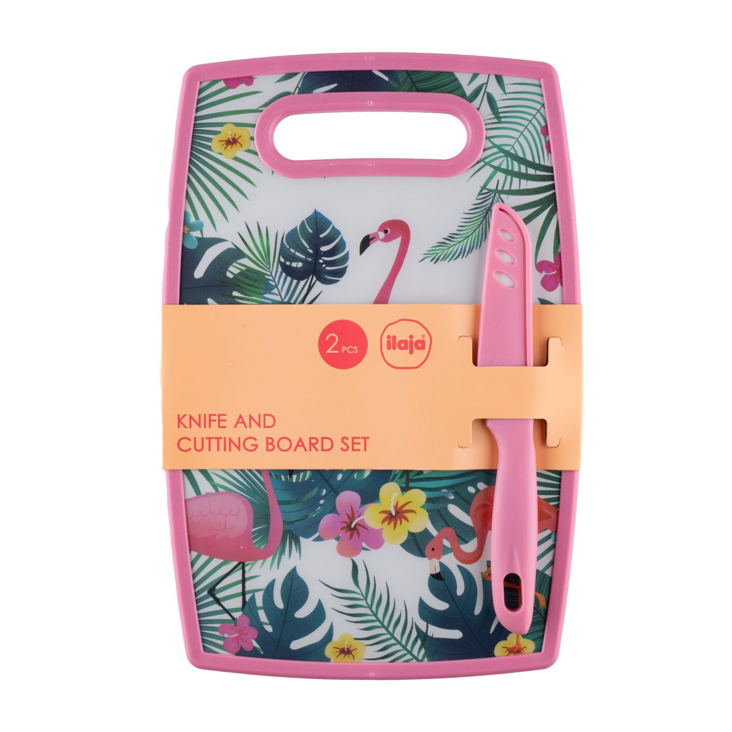 Peilio ir pjaustymo lentelės rinkinys ILAJA FLAMINGO-1