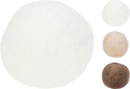Dekoratyvinė pagalvėlė BALL, Ø 24 cm, 3 - jų spalvų, 100% poliesterio-0