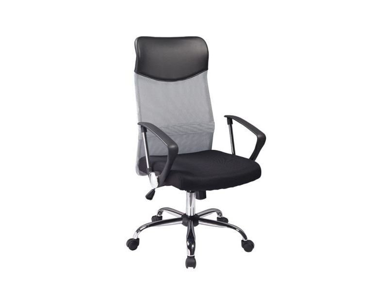 Biuro kėdė Q-025, juodos/pilkos sp.