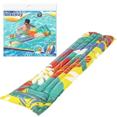 Pripučiamas vandens čiužinys BESTWAY Fashion Floating Mat, 183 x 69 cm - 1