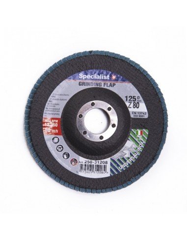 Žiedlapinis šlifavimo diskas SPECIALIST+, 125 x 22,22 mm, cirkonis, ZK60 - 2