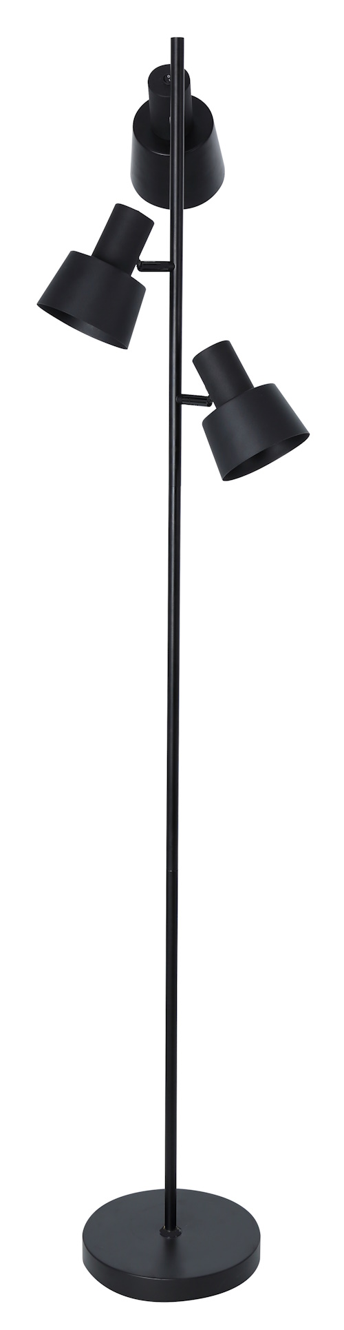 Toršeras G.LUX GH-3-RAYS BLACK, 3xE14, juodos sp, ø23x150cm-0