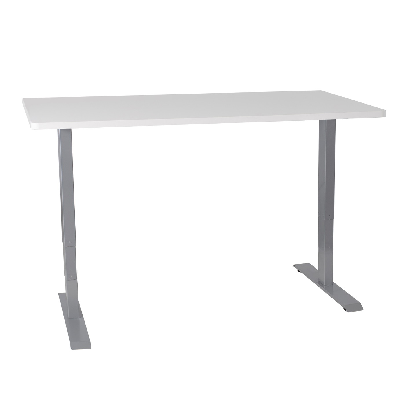 Rašomasis stalas su pakėlimo mechanizmu ERGO, 140x70 cm, baltas-0