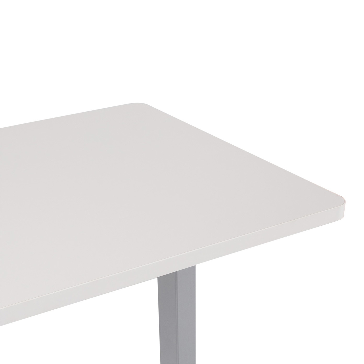 Rašomasis stalas su pakėlimo mechanizmu ERGO, 140x70 cm, baltas - 3