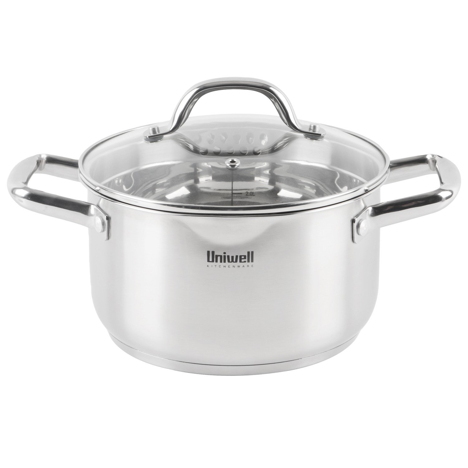 Puodas su dangčiu UNIWELL, 24 cm-0