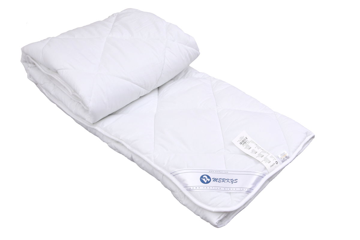 Antklodė MERKYS PASAKA, 150 x 200 cm, imp. 100% medv., užp. 100% skalb. avių vilnos, 450g/m2-0
