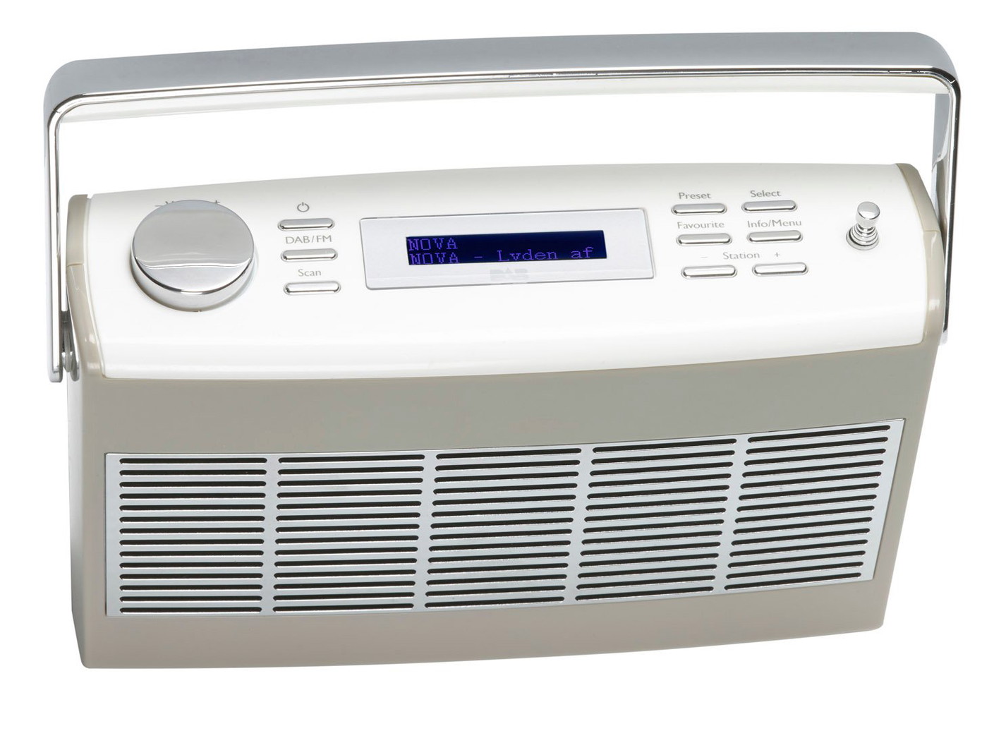 Radijo imtuvas Denver DAB-37 grey-1