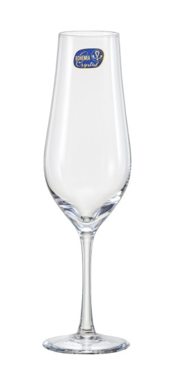 Šampano taurės CRYSTALEX TULIPA , 170 ml, 6 vnt-0