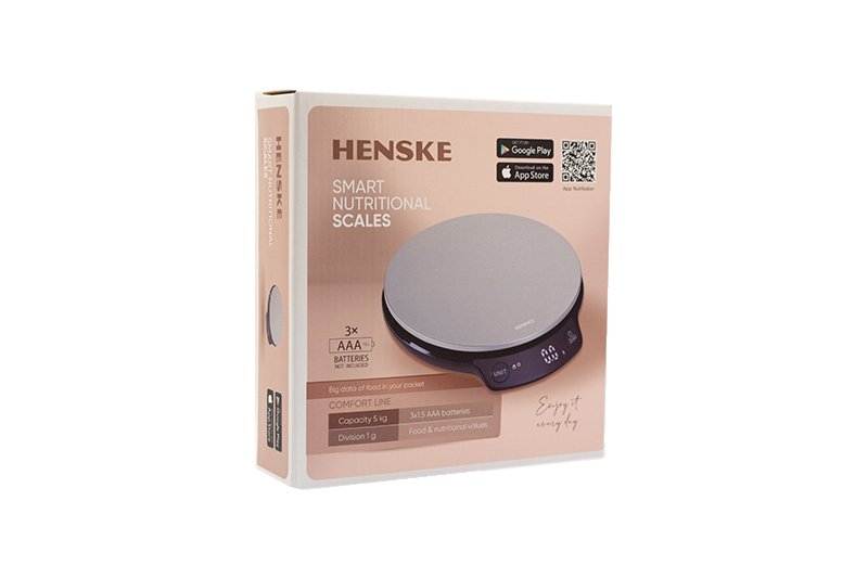 Išmaniosios virtuvės svarstyklės HENSKE IN4901D - 4
