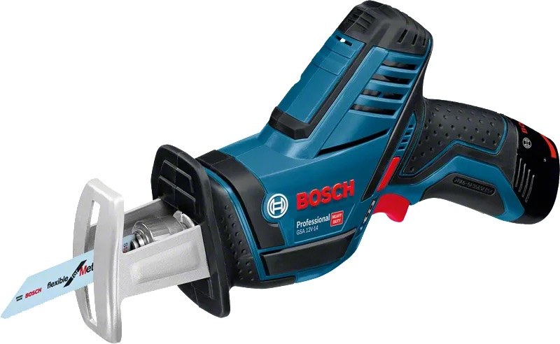 Akumuliatorinis tiesinis pjūklas BOSCH PRO GSA 12V-14 (2x3.0Ah, su L-BOXX)-1