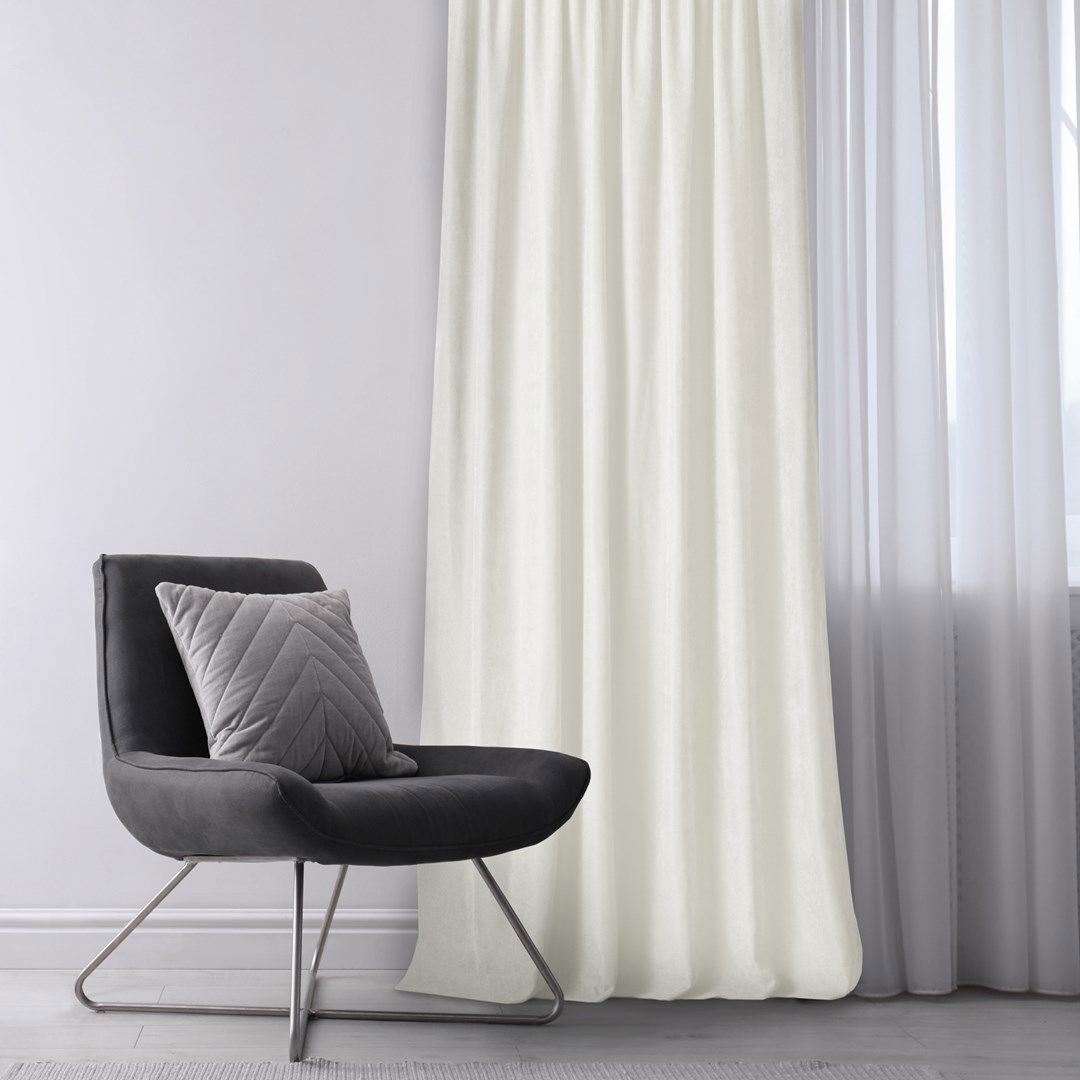 Naktinė užuolaida MILANA CREAM FLEX, 220x225 cm - 4