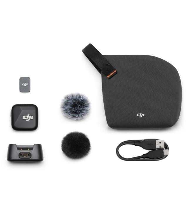 Mikrofonas DJI Mic Mini CP.RN.00000431.01, juodas - ermitazas.lt