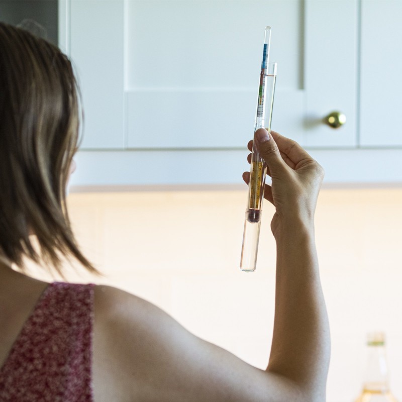 Alkoholio stiprumo ir temperatūros matuoklis BIOWIN - 3