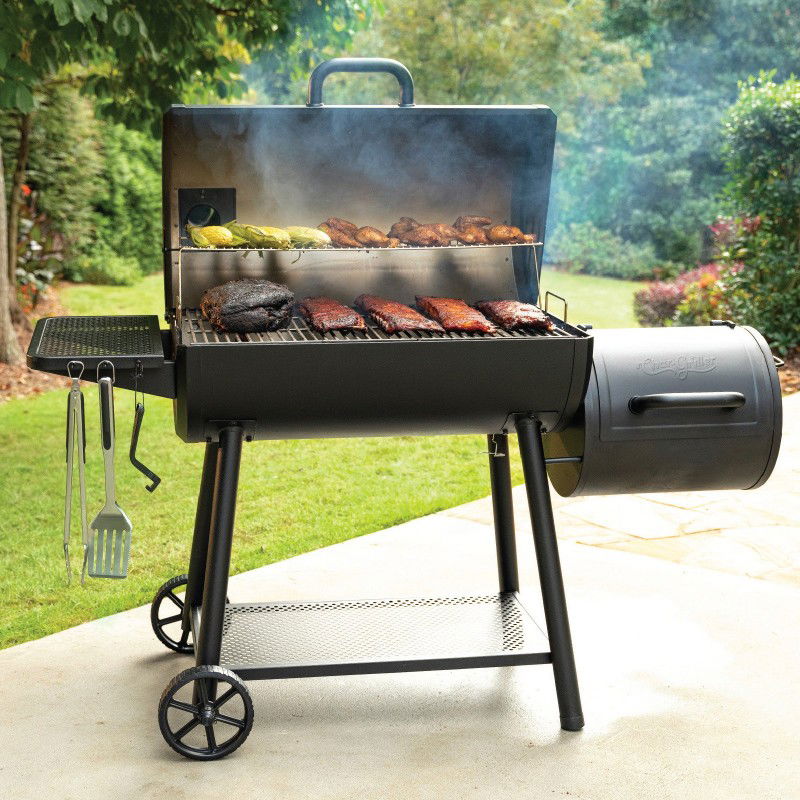 Lauko kepsninė-rūkykla Char-Griller Smokin Champ-0