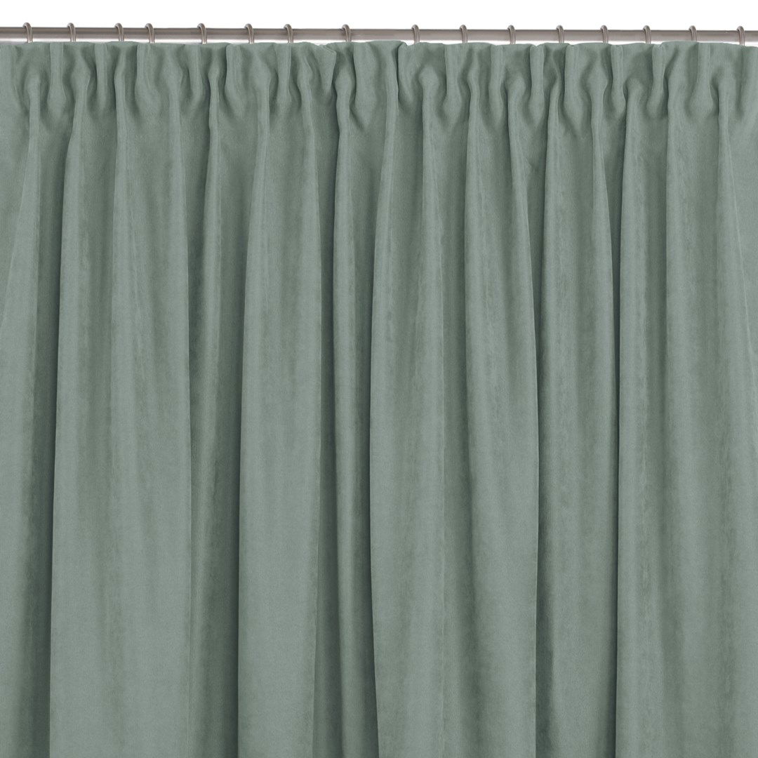 Naktinė užuolaida MILANA MINT PLEAT, 220x175 cm - 1