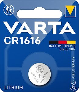 Elementai VARTA, CR1616, ličio,  1 vnt