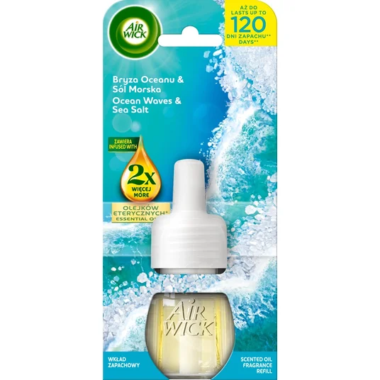 Elektrinio oro gaiviklio užpildas AIR WICK OCEAN & SEA SALT, 19 ml