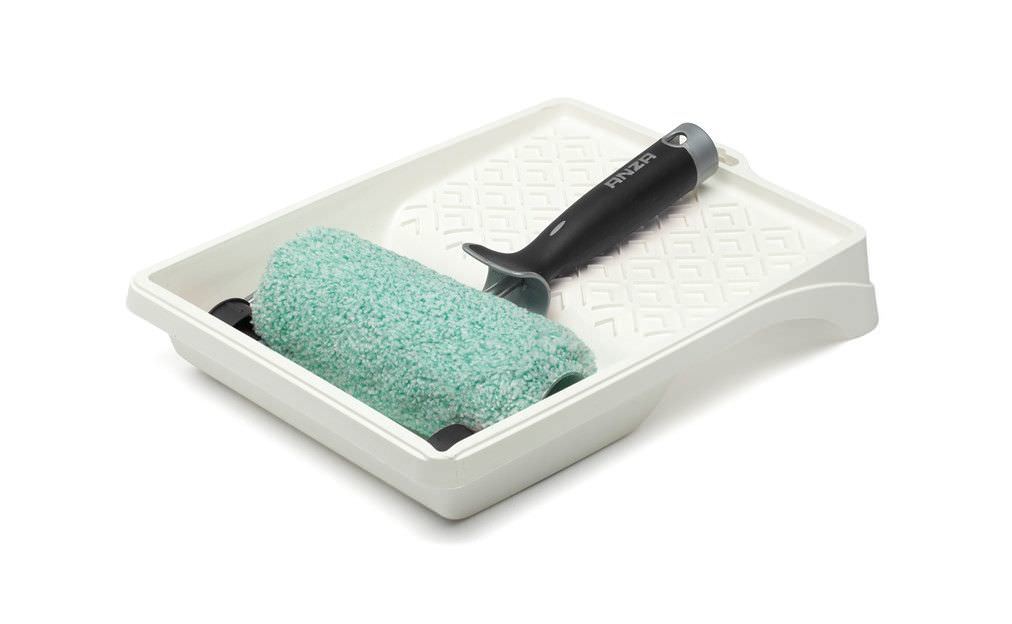 Rinkinys ANZA PLATINUM MICMEX, vonelė ir volelis su rankena 18 cm, luboms ir sienoms-0