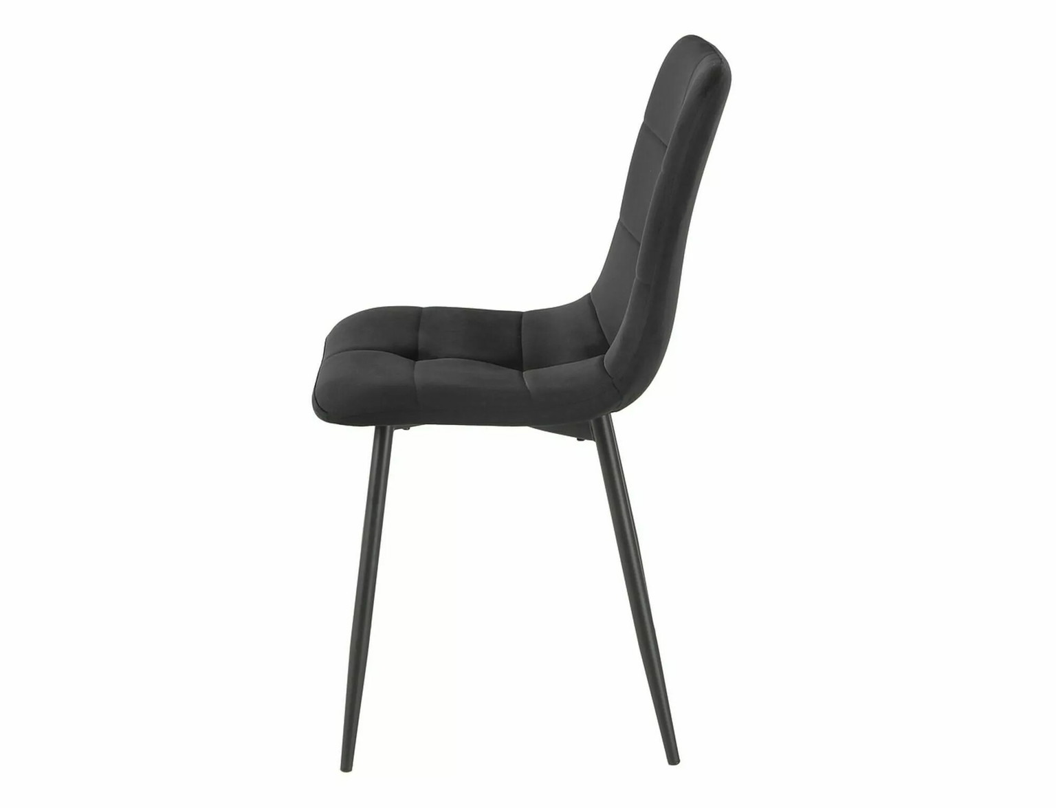 Kėdė IVO VELVET, juoda - 4