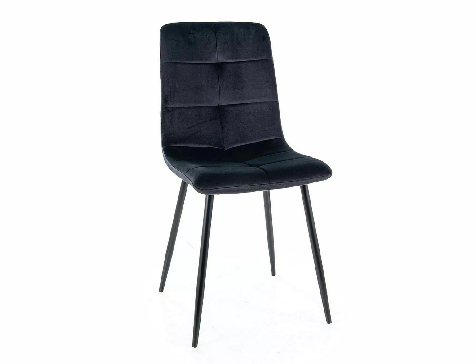 Kėdė IVO VELVET, juoda-0