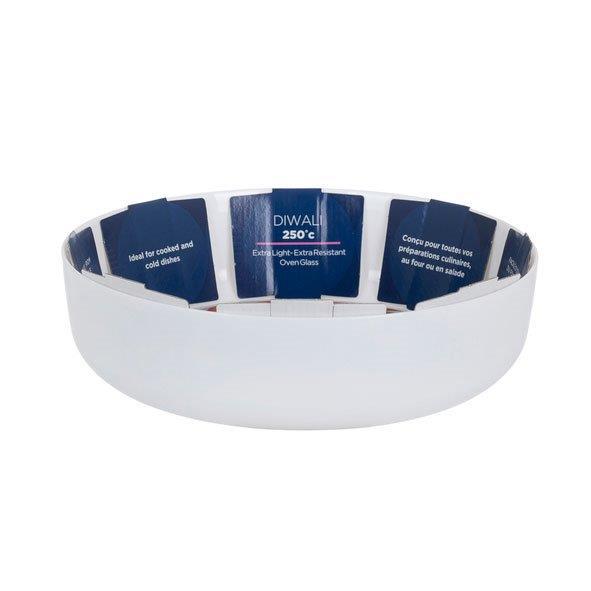 Stiklinė kepimo forma DIWALI, baltos sp., ø 26 cm-0