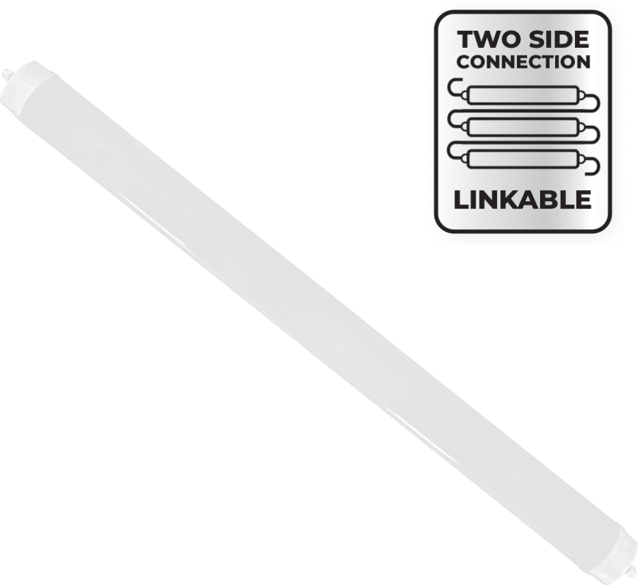 Visuomeninis LED šviestuvas EUROLIGHT ROME IP65 60W 4000K 6000lm sujungiamas 120x8,5x4,7cm-0