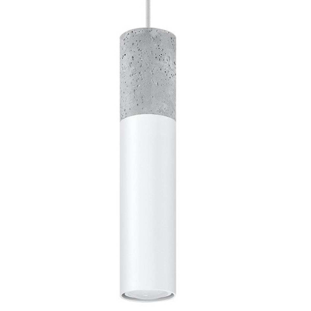 Pakabinamas šviestuvas SOLLUX BORGIO 1 baltas, 40 W - 1