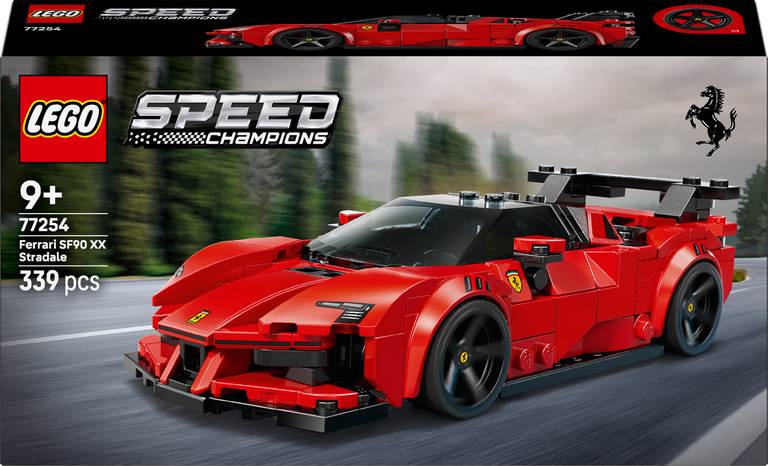 Konstruktorius LEGO Speed Champions Ferrari SF90 XX Stradale Sports Car-0