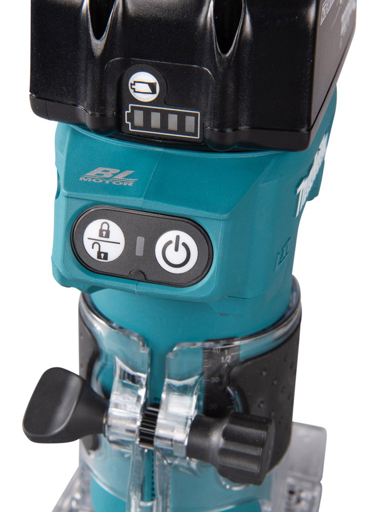 Akumuliatorinė freza MAKITA DRT52Z, 18 V, be akumuliatoriaus - 4