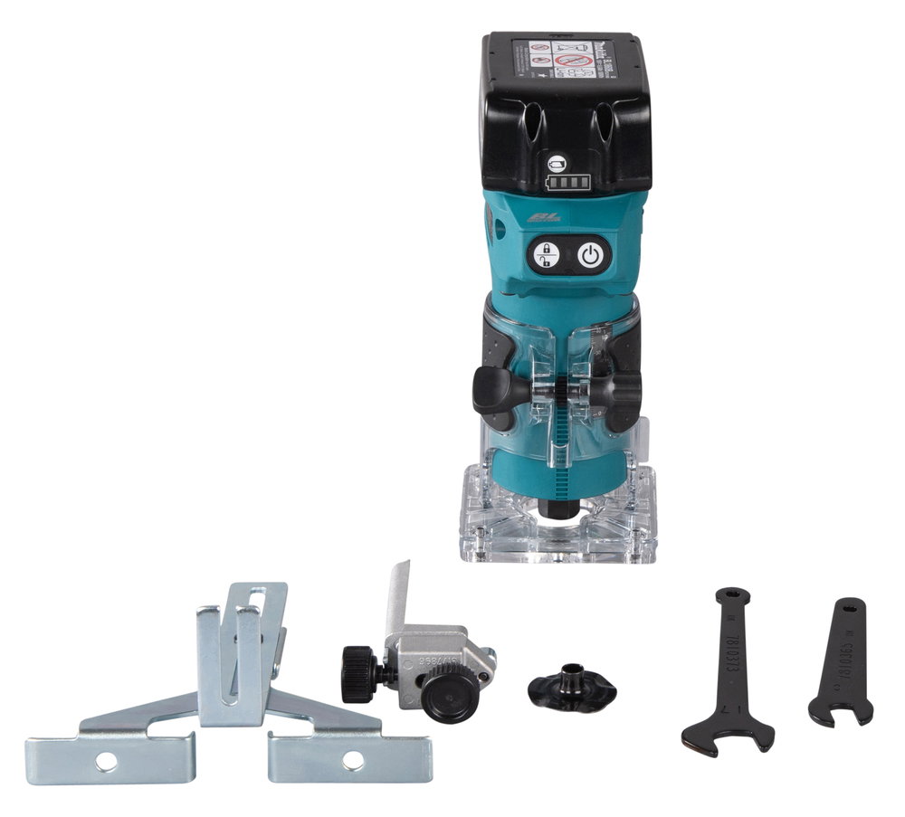 Akumuliatorinė freza MAKITA DRT52Z, 18 V, be akumuliatoriaus - 7