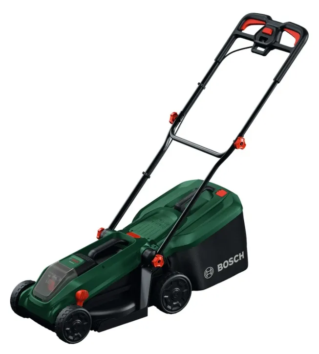 Akumuliatorinė vejapjovė BOSCH Rotak 18V-32, 18 V, 4,0 Ah Li-ion, 32 cm, 35 l-0