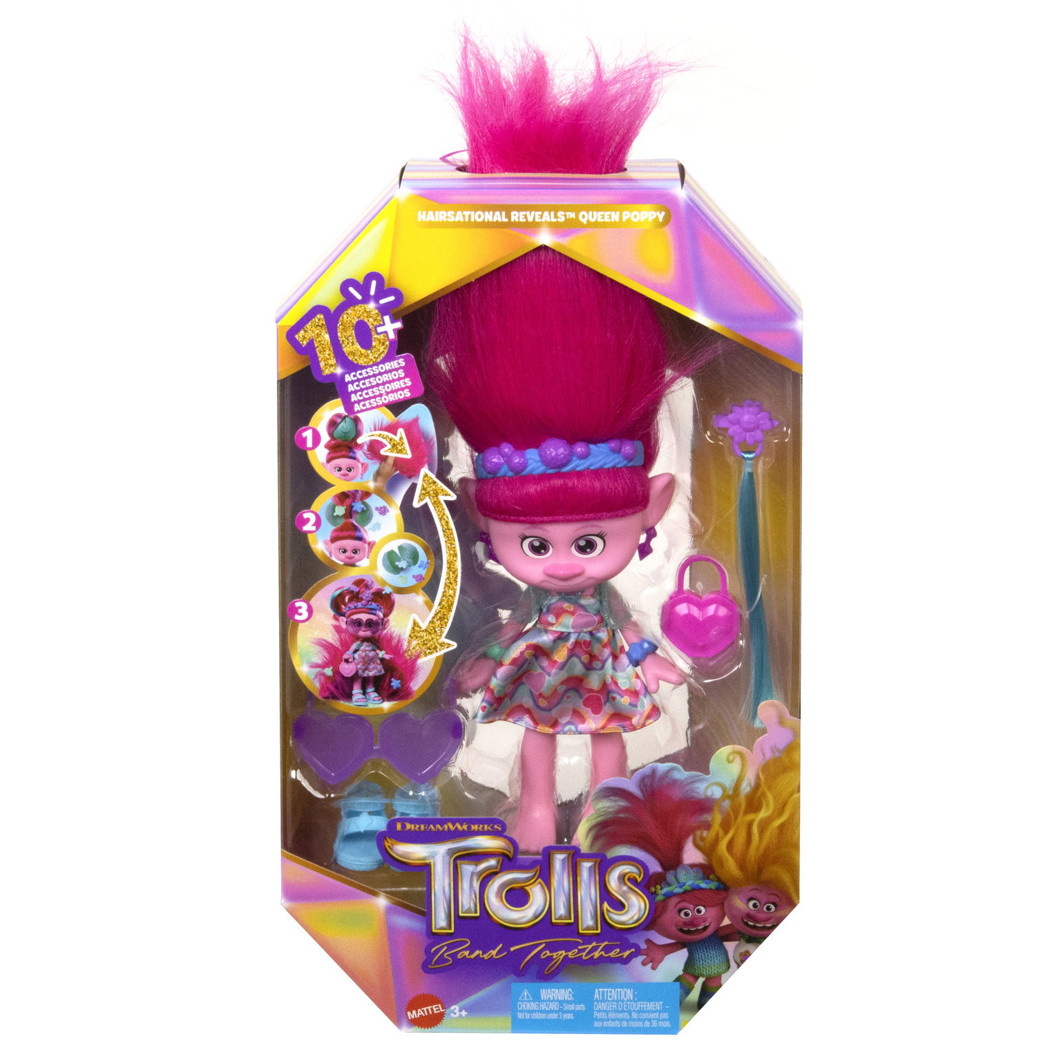 Lėlė Trolls Popytė - 3