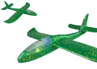 Didelis lėktuvas iš putplasčio, žalias - 4