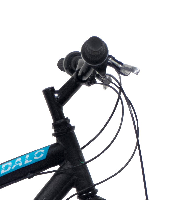 Kalnų dviratis Bottari Andalo MTB, 24", juodas/mėlynas-1