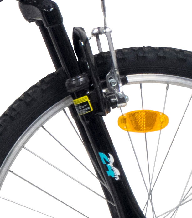 Kalnų dviratis Bottari Andalo MTB, 24", juodas/mėlynas - 3