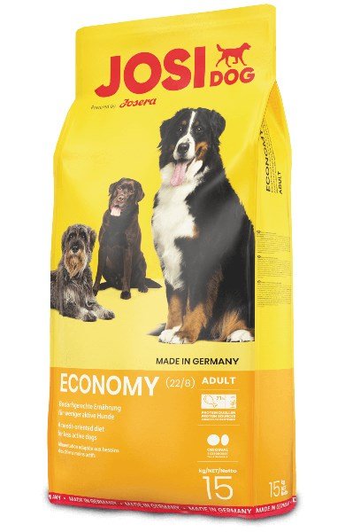 JosiDog Economy visavertis sausas maistas šunims, 15 kg