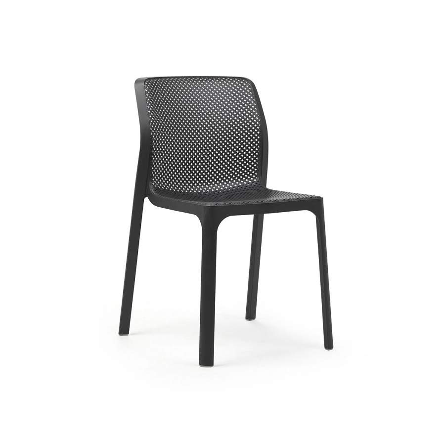 Lauko baldų komplektas BIT/CLIP 4+1, Antracite - 2