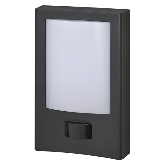 Sieninis LED lauko šviestuvas OSRAM ENDURA ENTRANCE S IP44 3000K 13W1650lm su jud davikliu - 1
