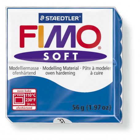 Modelinas FIMO soft , 57 g., Ramiojo vandenyno mėlynos sp.-0