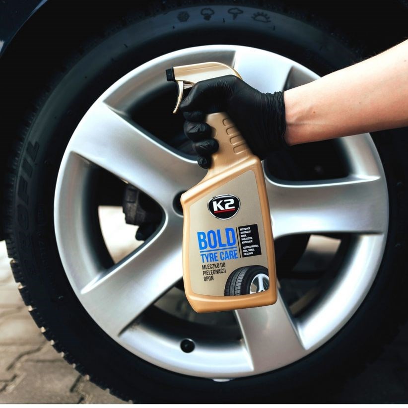 Pasiruošimas padangų blizginimui ir priežiūrai K2 BOLD, 700 ml - 4